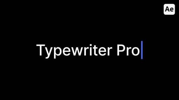 Typewriter Pro - 52212780 Videohive Download