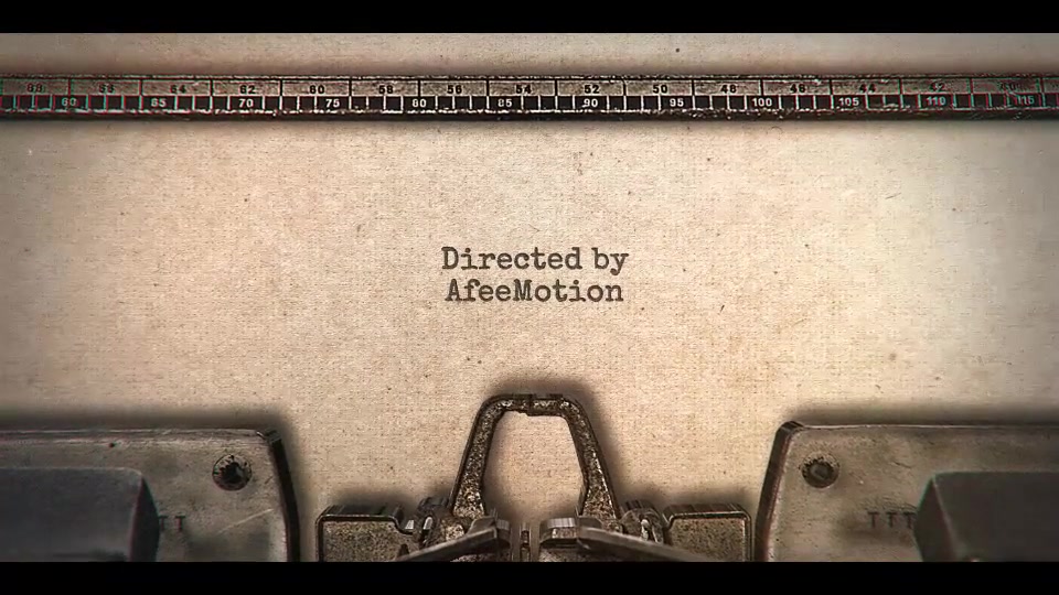 Typewriter Stomp Intro - Download Videohive 22586664