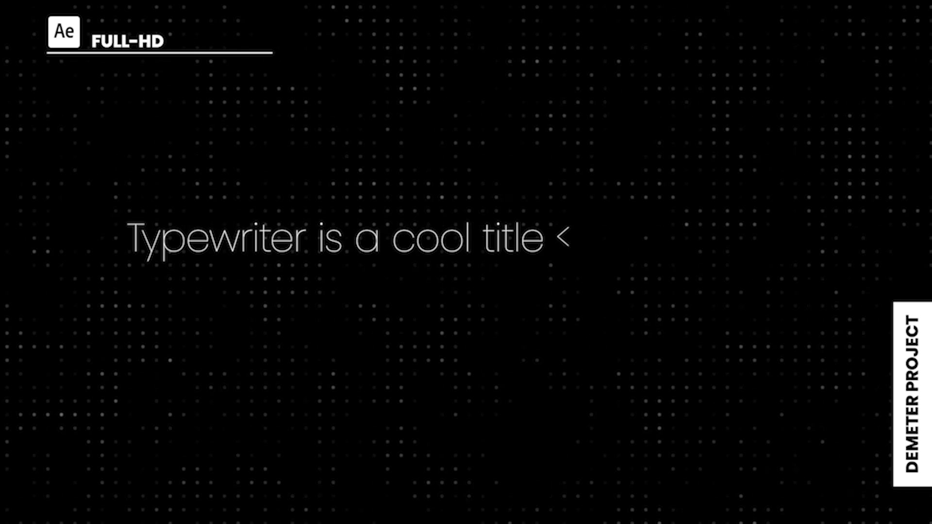 Typewriter Videohive 39579024 After Effects Image 5