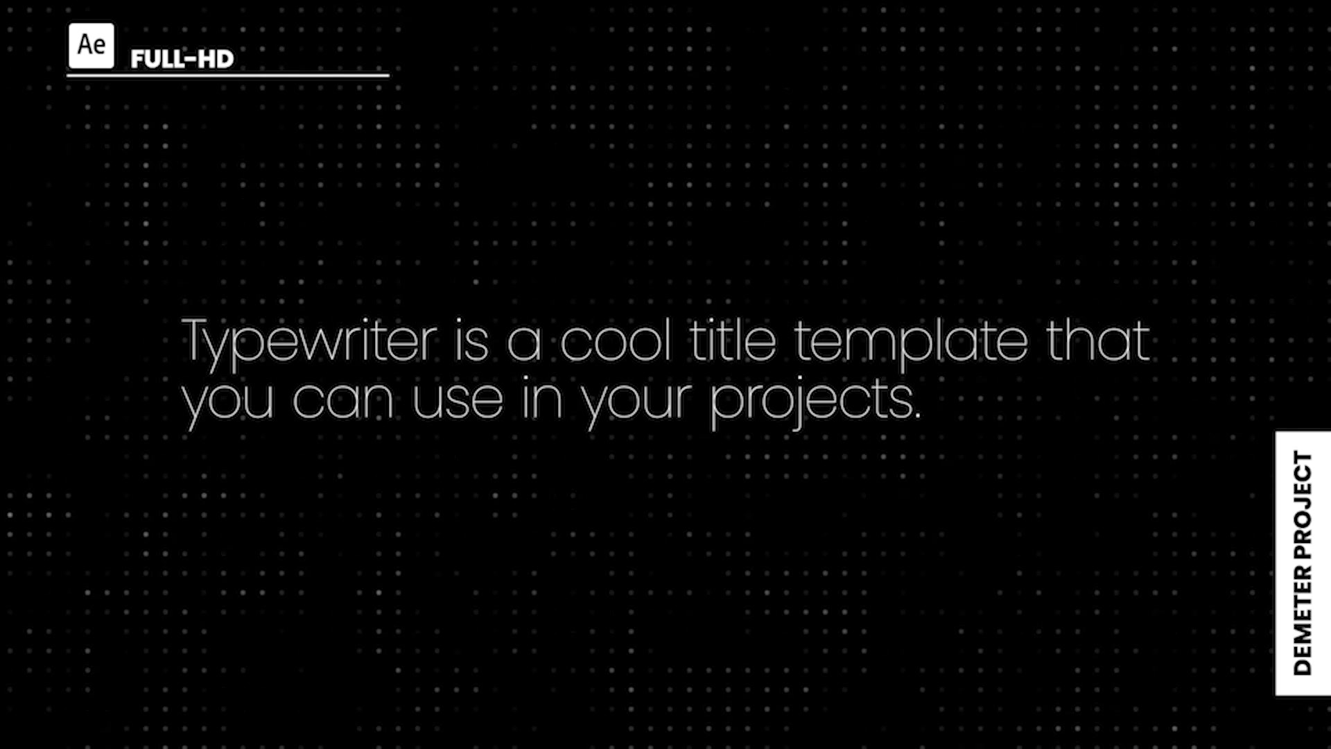 Typewriter Videohive 39579024 After Effects Image 6