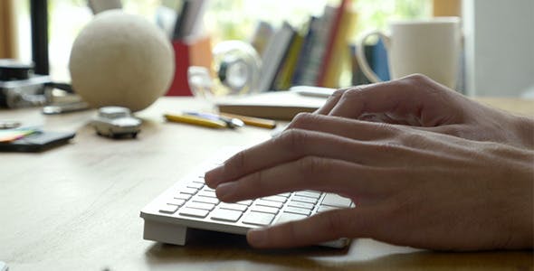 Typing On Keyboard  - Download Videohive 12964994