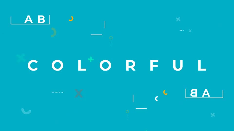 Typo Colorful Opener Videohive 26069065 After Effects Image 2