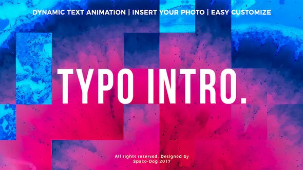 Typo Intro | Premiere Pro - 33746935 Videohive Download