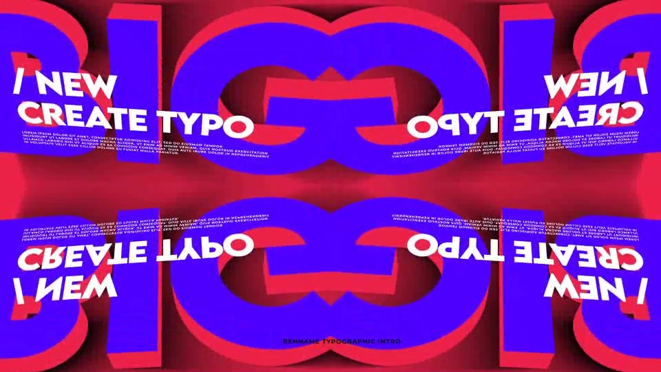 Typo Intro V2 Videohive 34569379 After Effects Image 4