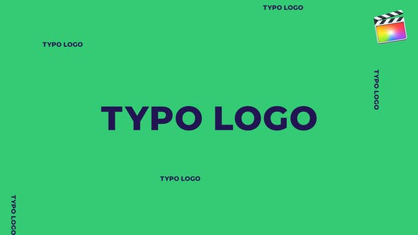 Typo Logo | For Final Cut & Apple Motion - Download Videohive 29495190