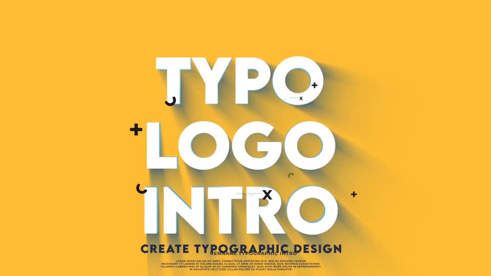 Typo Logo Intro Videohive 37691970 After Effects Image 1
