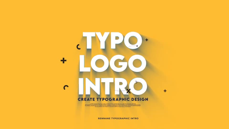 Typo Logo Intro Videohive 37691970 After Effects Image 2