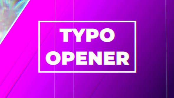 Typo Opener - Download 23039487 Videohive