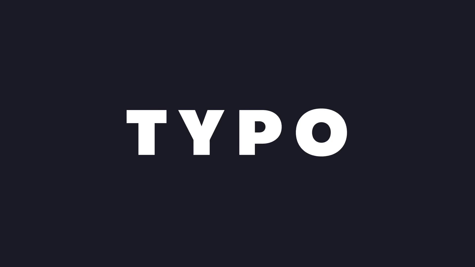 Typo Opener Videohive 22826954 After Effects Image 2