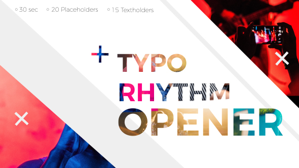 Typo Rhythm Opener - Download Videohive 20506298
