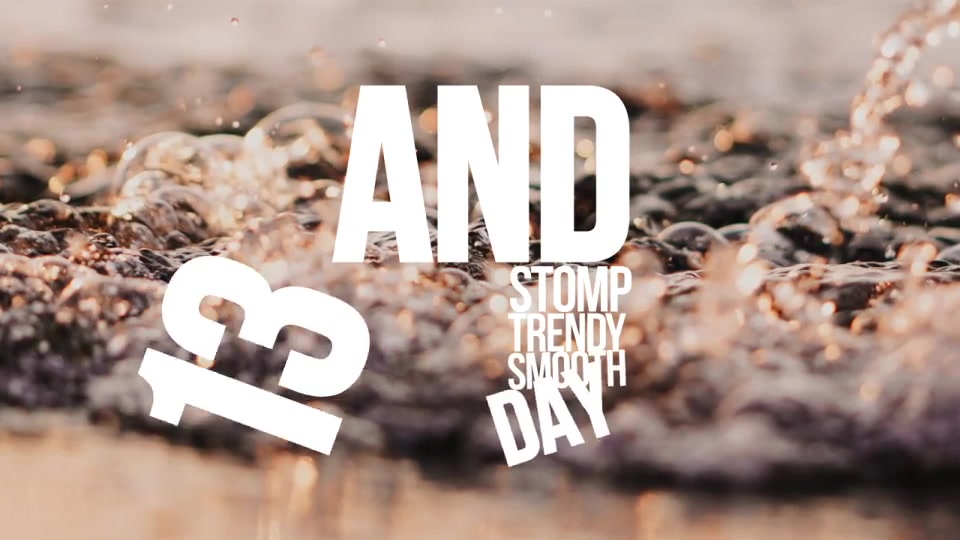 Typo Stomp Intro Videohive 28304216 After Effects Image 3
