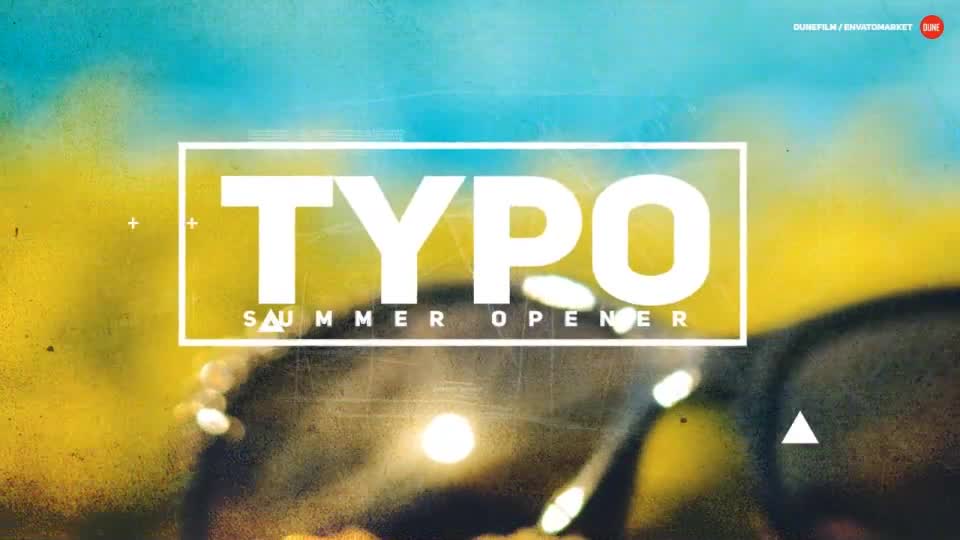 Typo Summer Opener Videohive 24037534 After Effects Image 1