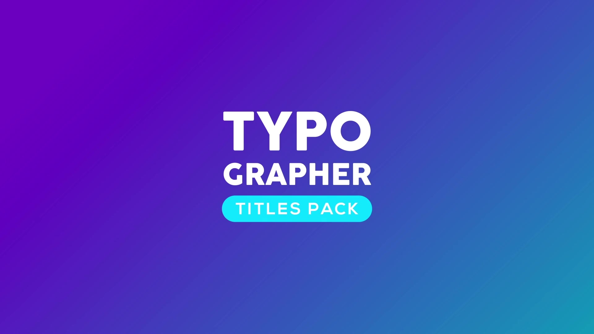 Typographer Titles Pack Videohive 22718286 After Effects Image 13