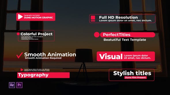 Typographic And Stylish Titles - 27374031 Videohive Download