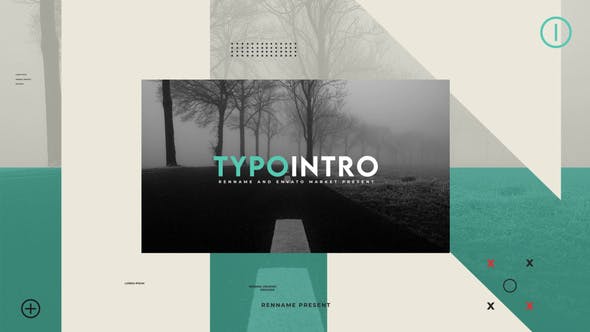 Typographic Clean Intro - Videohive 33785758 Download