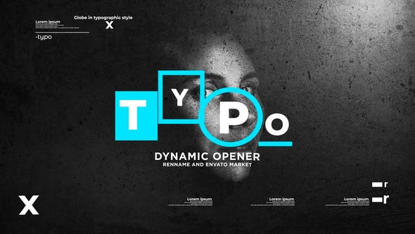 Typographic Dynamic Stomp Opener - Download 24996258 Videohive