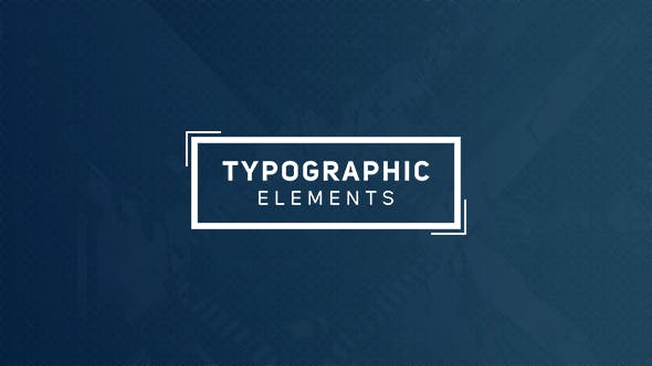 Typographic Elements 3 - Download Videohive 18654999