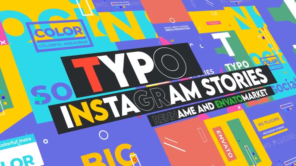Typographic Instagram Stories Vol 0.1 Videohive 28897023 After Effects Image 1