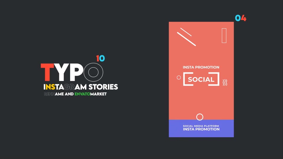 Typographic Instagram Stories Vol 0.1 Videohive 28897023 After Effects Image 8