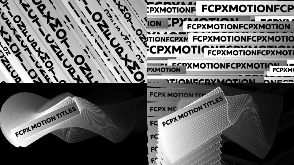 Typographic Kinetic Posters & Titles Videohive 26986315 Apple Motion Image 8