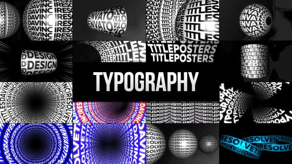 Typographic Kinetic Posters & Titles - Videohive 32573724 Download