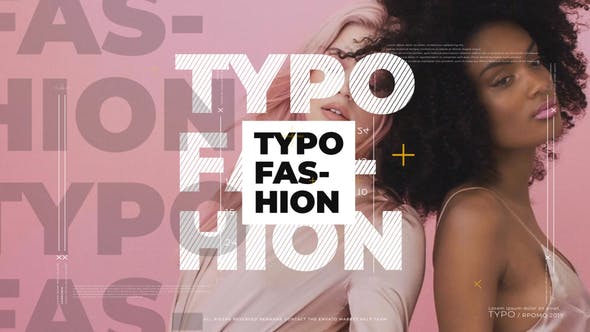 Typographic Modern Promo - 24076302 Videohive Download