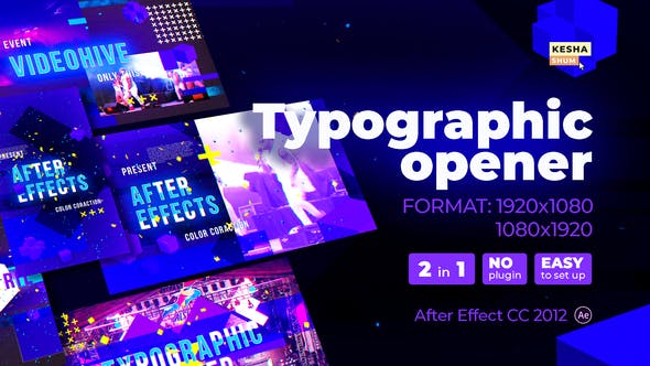 Typographic opener - Videohive 28002492 Download
