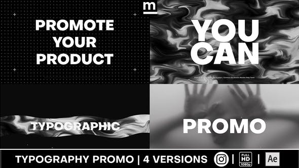 Typographic Show Promo - 30333866 Videohive Download