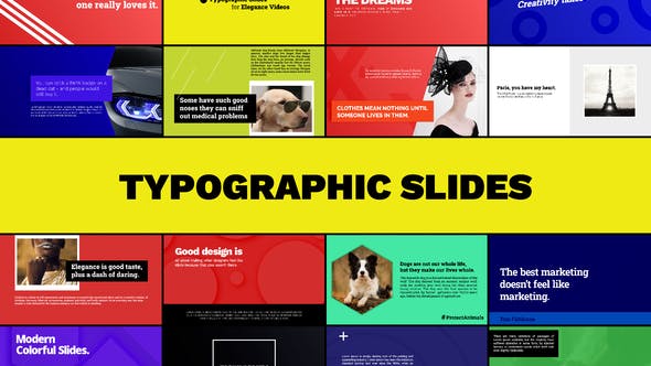 Typographic Slides - Download Videohive 32453179