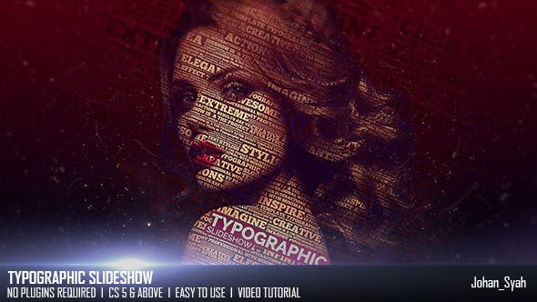 Typographic Slideshow - Videohive Download 20565813
