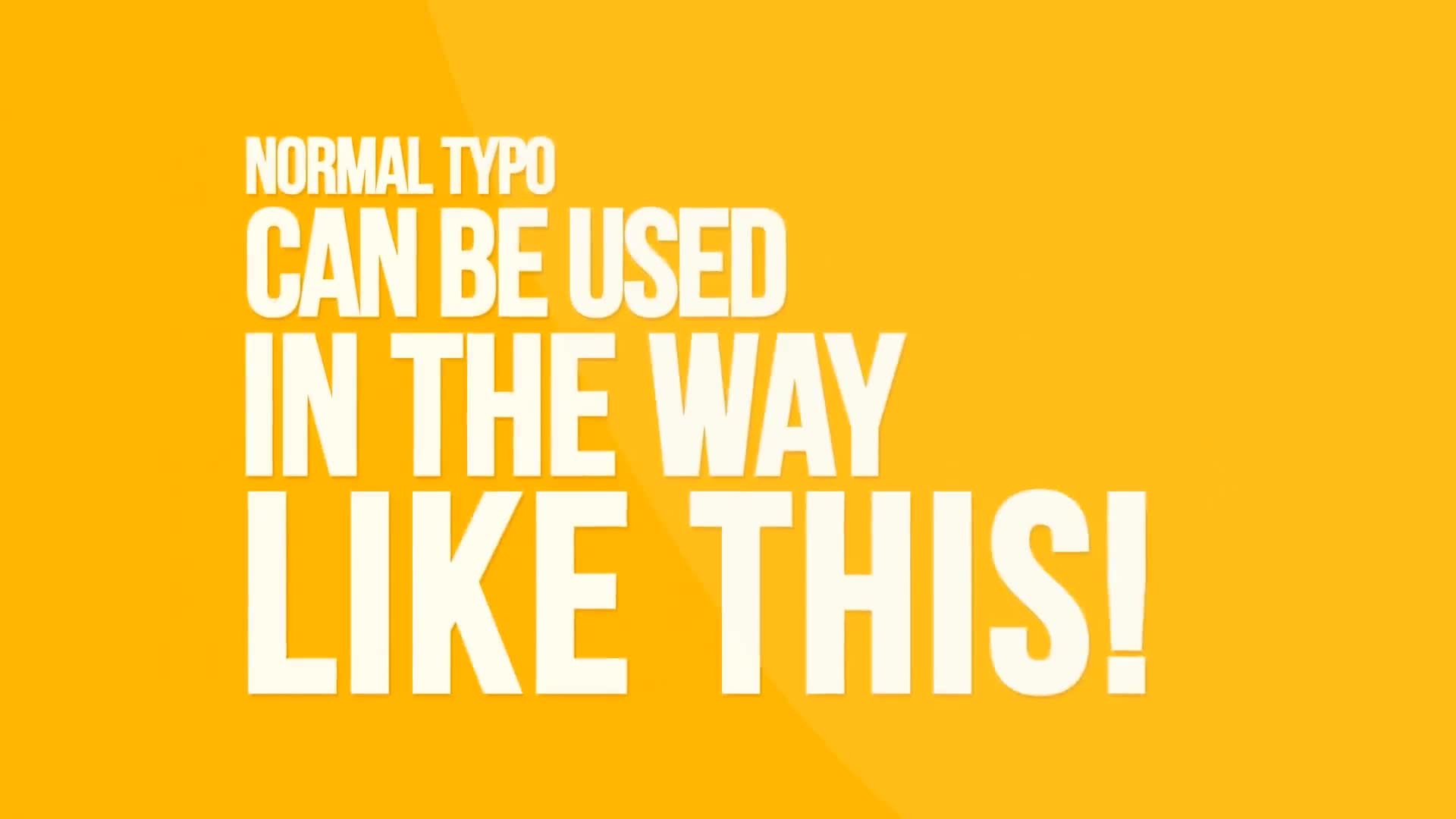 Typography 2 - Download Videohive 7331950