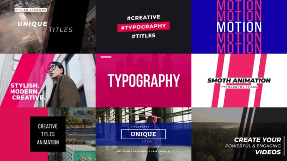 Typography 2.0 | After Effects - Download Videohive 36371482