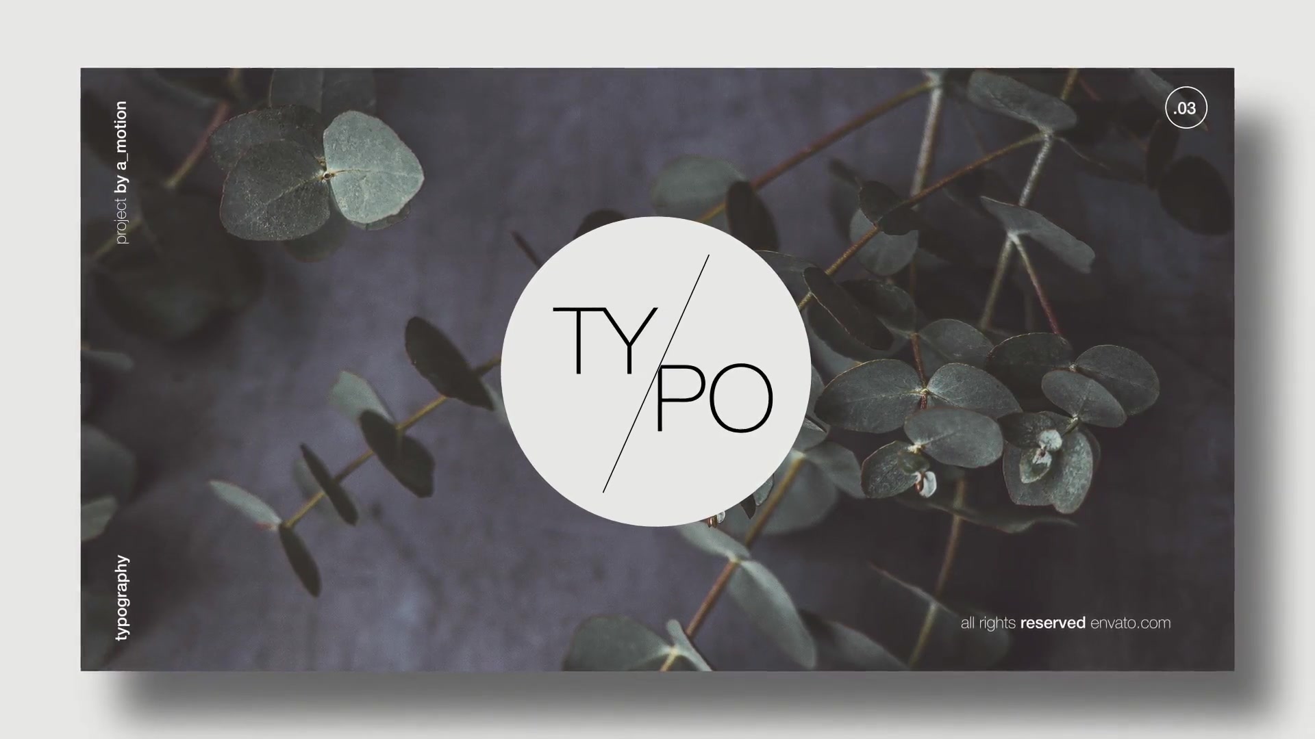 Typography Videohive 22375307 After Effects Image 7