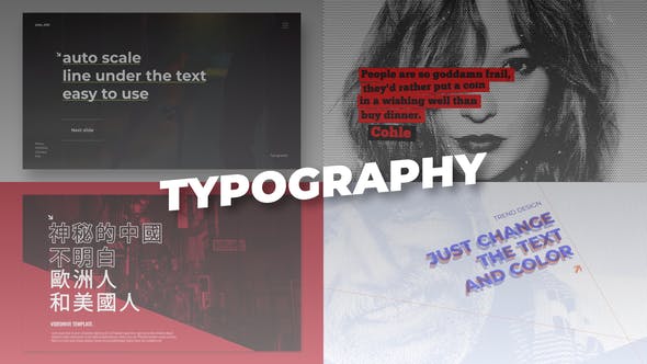 Typography - 22375307 Videohive Download