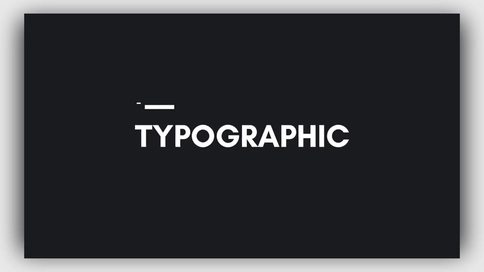 Typography | Dynamic Minimalism Videohive 21481739 After Effects Image 10