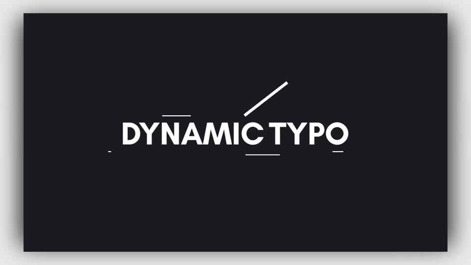 Typography | Dynamic Minimalism Videohive 21481739 After Effects Image 3