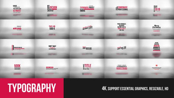 Typography Essential - Download 22919913 Videohive