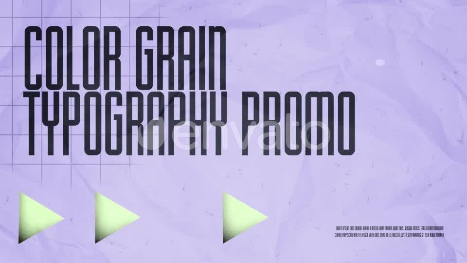 Typography Grain Promo Videohive 34681478 After Effects Image 1