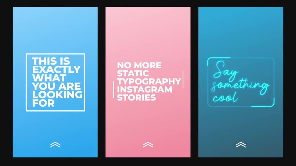 Typography Instagram Stories Videohive 31835179 After Effects Image 2
