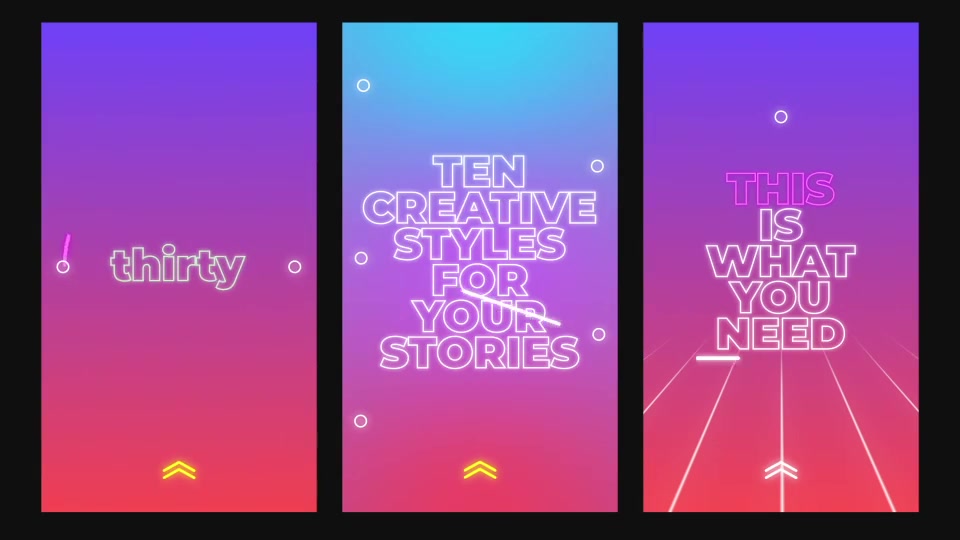 Typography Instagram Stories Videohive 31835179 After Effects Image 9