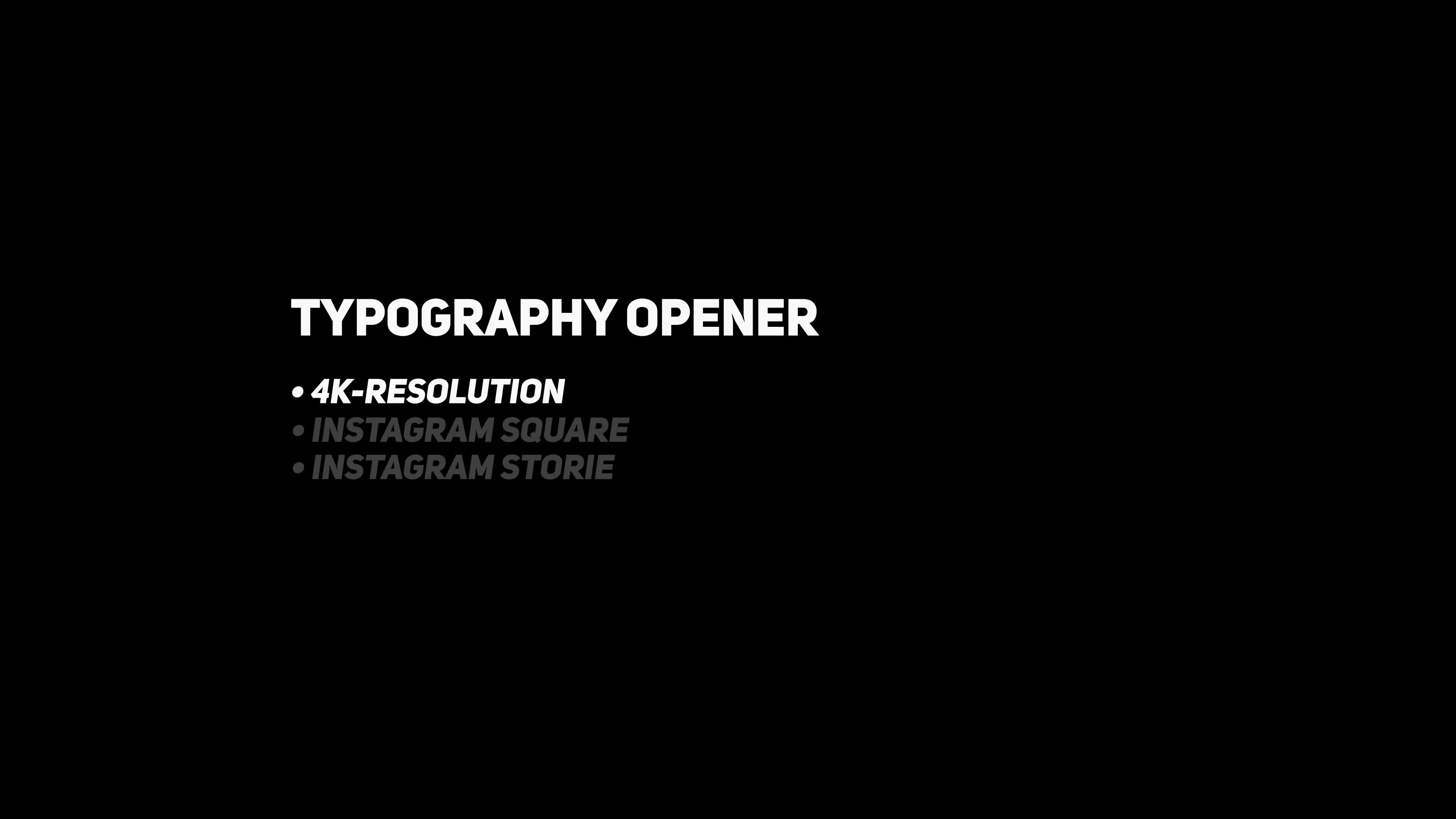 Typography Opener Videohive 22749738 After Effects Image 1