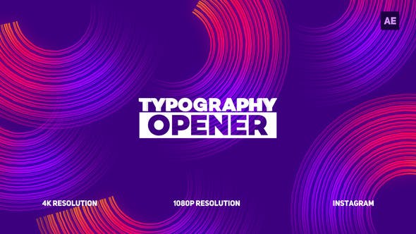 Typography Opener - 22749738 Videohive Download