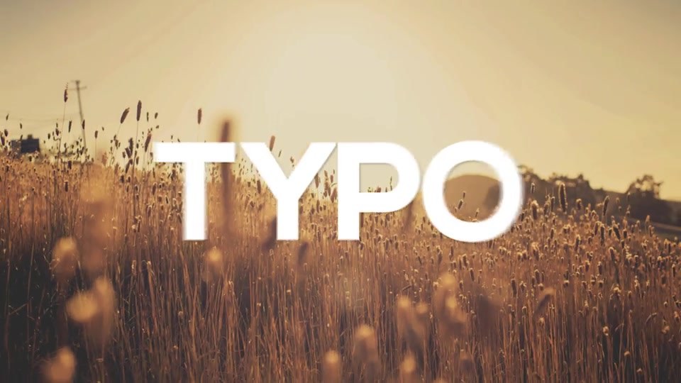 Typography Opener - Download Videohive 19419664