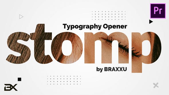 Typography Opener Dynamic Stomp Intro - Download Videohive 24624633
