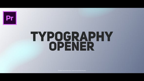 Typography Opener - Videohive 23333756 Download
