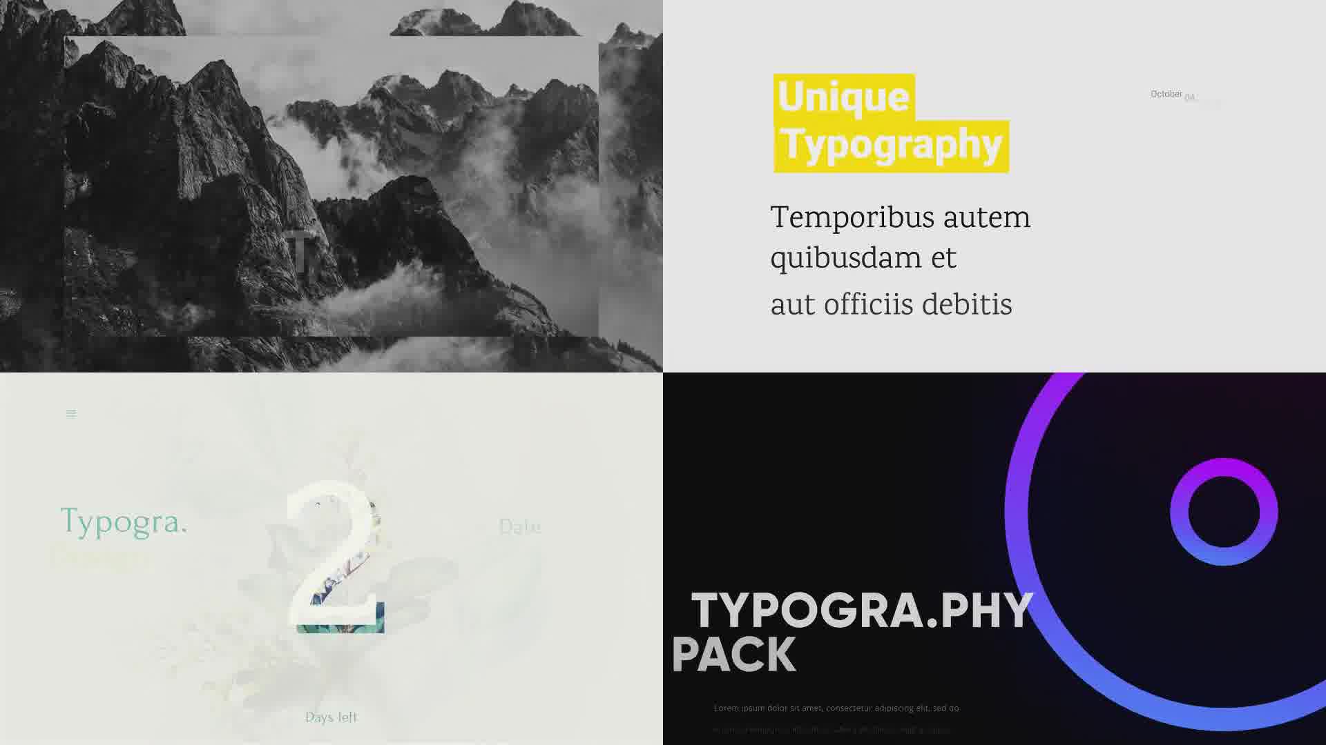 Typography Pack Videohive 22862219 After Effects Image 11