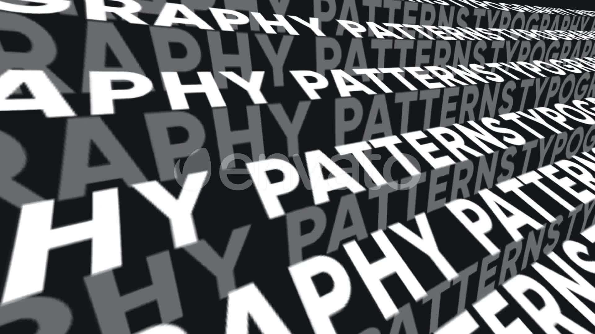 Typography Patterns Videohive 25146154 Premiere Pro Image 10