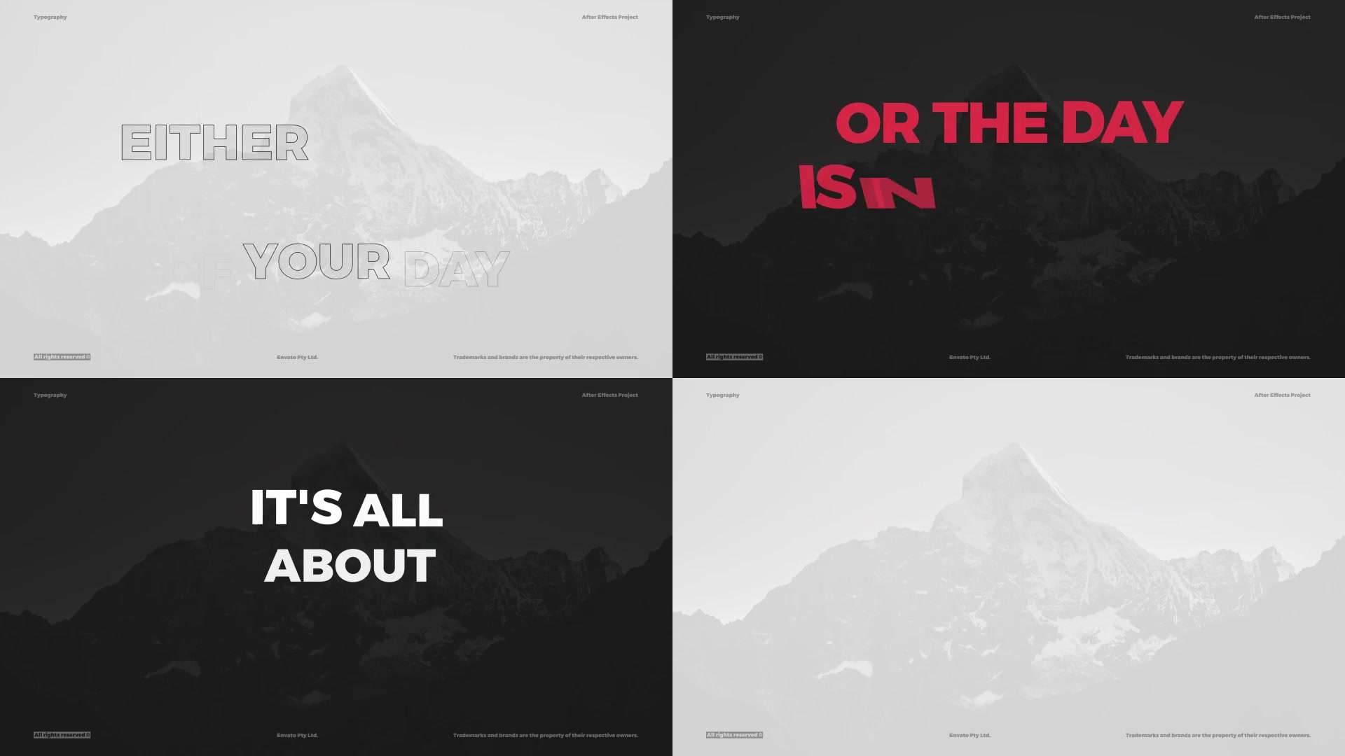 Typography Presets Animated Typography Videohive 34562509 After Effects Image 10