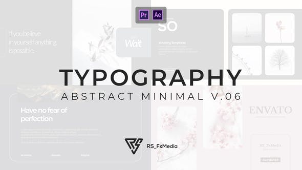 Typography Slide Abstract Minimal V.06 | MOGRT - Videohive 33868373 Download
