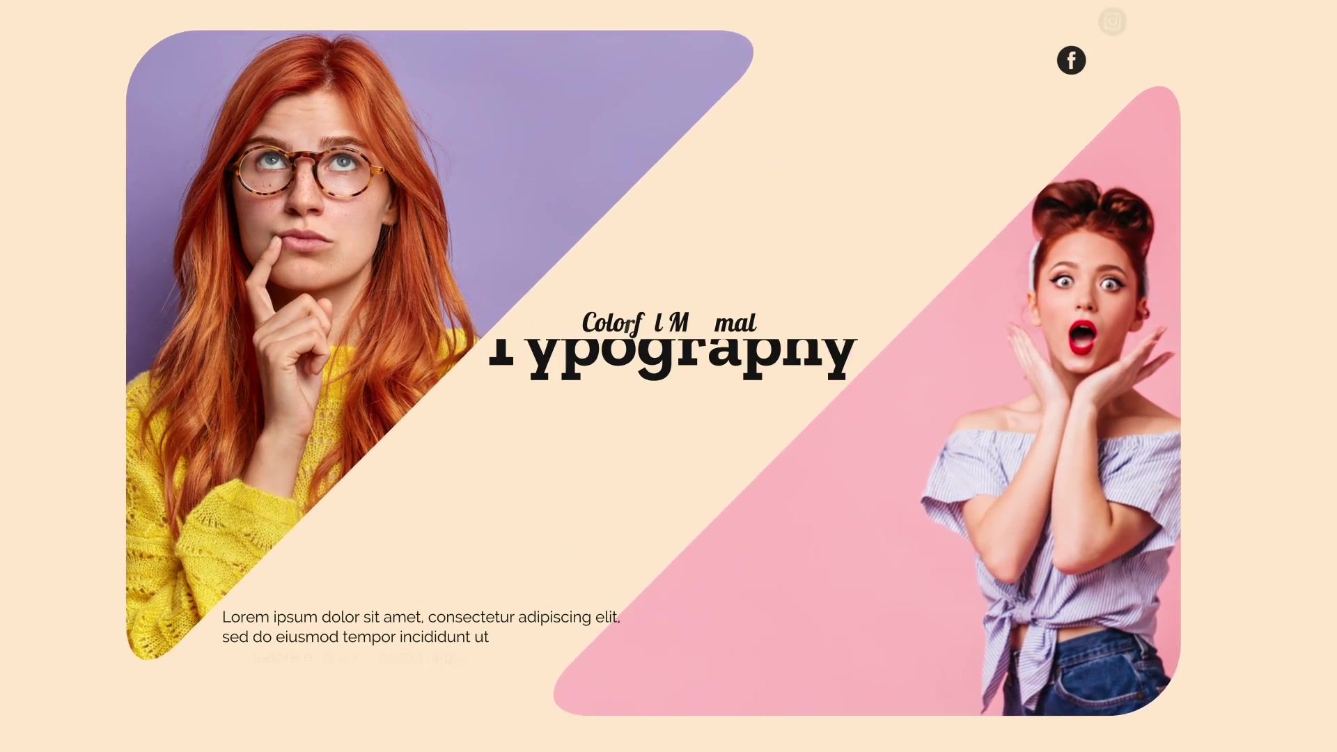Typography Slide Colorful Minimal V.04 Videohive 33107223 After Effects Image 6